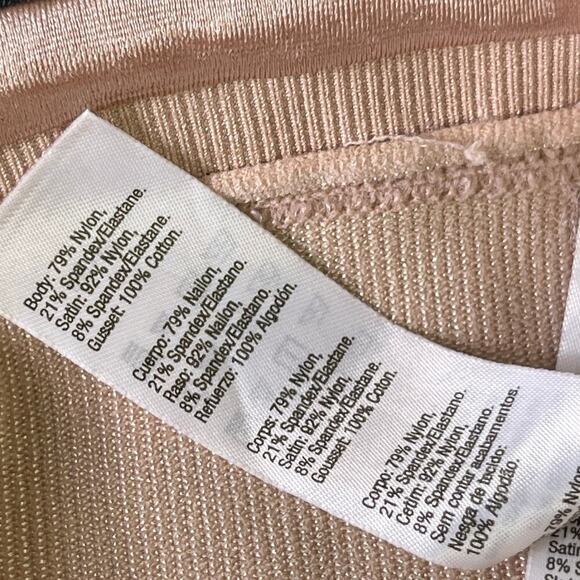 SPANX High-Waisted Body Tunic Shapewear Tan Nude 1457 Slimming Women's Medium - Picture 10 of 12